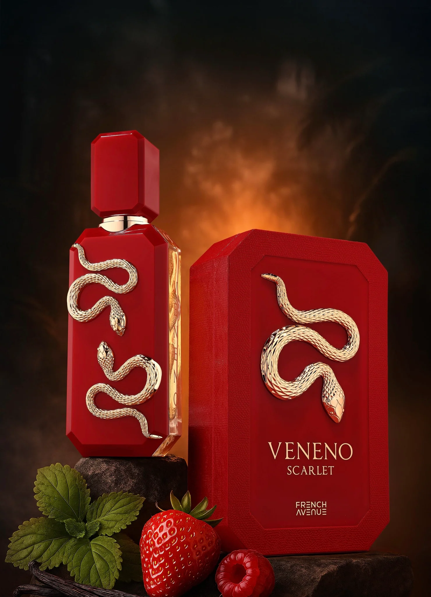 Fragrance World  Veneno Scarlet de 100 ml - Parfum Arabesc Original Import Dubai [2]