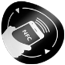 Eticheta NFC autoadeziva, rotunda - NFC-3013-rd/bk [2]