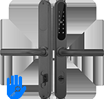 Incuietoare all-in-one cu cititor de carduri Mifare 13.56MHz, cod PIN, cheie mecanica, aplicatie mobila TT - 929PG-62-M(TT) [2]