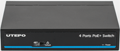 Switch 5 porturi 10/100Mbps PoE+ (4 PoE + 2 UPLINK) - UTP3-SW04-TP60 [3]