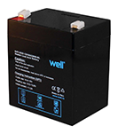 Control Acces & Pontaj - Acumulator Pb-Acid, fara intretinere. - CP12-4