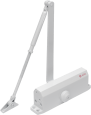 Încuietori & Electromagneți - Amortizor hidraulic cu brat, alb - SA-5044AW-wh