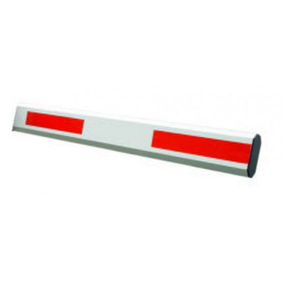 Bariere, Turnicheți & Parcare - Brat bariera din aluminiu, vopsit, 5m - YK-BAR1H-5M