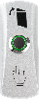 Control Acces & Pontaj - Buton de iesire aplicabil cu led de stare - PBK-815(LED)-bl