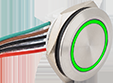 Butoane Acces & Panică - Buton de iesire, contact NO, Led semnalizare Rosu/Verde, - FLM19-FJ-5-E-rdgn