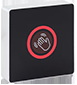 Control Acces & Pontaj - Buton de iesire cu infrarosu, LED de stare, aplicabil, NO/NC, - OP24D-WIFI