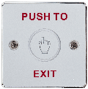 Buton de iesire cu LED, incastrabil, complet metalic, folosit in sistemele de control acces pentru eliberarea usilor. - PBK-811A(LED)-gn/rd [1]