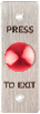 Buton de iesire incastrabil/aplicabil cu carcasa, NO/NC - FMB-C-25SS-2-gn/rd [1]