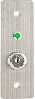 Butoane Acces & Panică - Buton de iesire incastrat, cu cheie, cu led, tamper - KY-C-SS-2-rdgn