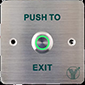 Butoane Acces & Panică - Buton de iesire mecanic cu montare incastrata, LED de semnalizare verde, IP67 - YWP-880C(LED)