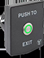 Butoane Acces & Panică - Buton de iesire mecanic, LED de semnalizare verde, IP67, semi-incastrabil - YWP-881A(LED)