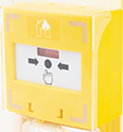 Butoane Acces & Panică - Buton iesire de urgenta cu 3 comutatoare NC-COM-NO, buzzer si LED bicolor - SCP-110-yo