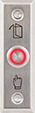 Butoane Acces & Panică - Buton incastrabil cu actionare prin apasare, LED de - PBK-811A(LED)-rdgn