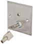 Butoane Acces & Panică - Buton incastrabil din inox, cu cheie tubulara, pentru iesire de urgenta - YKS-850LS