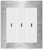 Panouri, Comenzi & Senzori KNX - Buton inteligent - 3 canale - CHKP-03/01.1.20