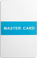 Încuietori Smart, Hotel & Vestiare - Card Master, pentru incuietorile de vestiare si dulapuri T-0880. Pentru fiecare proiect trebuie utilizat un card Master unic. - T-MC