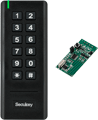 Cititoare Control Acces - Cititor RFID (MF 13.56MHz) si cod numeric PIN cu comunicatie wireless, pentru centralele de control acces ZKTeco - WK1-MF