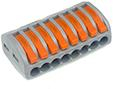Control Acces & Pontaj - Cleme legaturi rapide cabluri 8 x max. 4mm². - PCT-218(10)