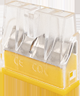 Control Acces & Pontaj - Cleme legaturi rapide pentru cablu rigid 4 x max. - EU-204(10)