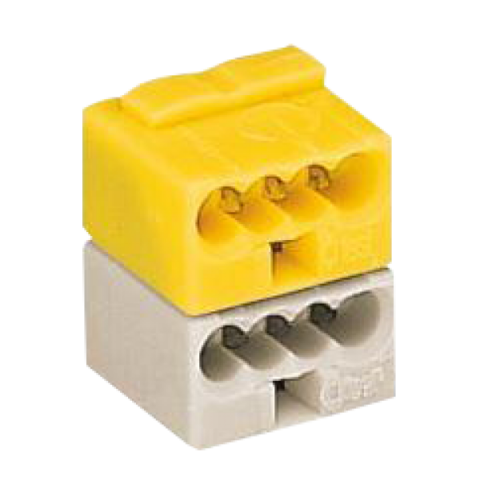 Smart Home & KNX - Conector WAGO KNX galben/ alb - KNX-YW