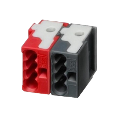 Smart Home & KNX - Conector WAGO KNX negru/ rosu - KNX-BR