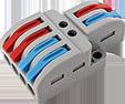 Control Acces & Pontaj - Conectori de cabluri cu functie de multiplicator, - ET-LT-422