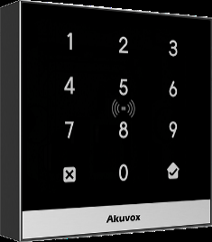 Controlere & Centrale - Controler de acces IP pentru o usa bidirectionala cu cititor RFID dual (EM 125KHz, MF/NFC 13.56MHz) si tastatura numerica - A02S