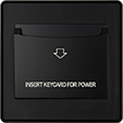 Încuietori Smart, Hotel & Vestiare - Economizor de electricitate - cartele cu cip MIFARE (13.56MHz) - HS1356-bk/wh