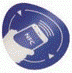 Carduri, Taguri & RFID - Eticheta NFC autoadeziva, rotunda - NFC-3016-bl