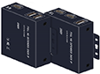 Rețelistică & PoE - Extender HDMI KVM cu distanta de transmisie de 200m la conexiune directa prin UTP sau nelimitata prin TCP/IP - TT-EX08(v2)