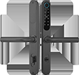 Încuietori Smart, Hotel & Vestiare - Incuietoare all-in-one cu cititor de carduri Mifare 13.56MHz, cod PIN, amprenta, aplicatie TUYA, BLE, IP65 - 929PG-62-F(TUYA)