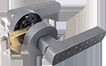 Incuietoare smart cu amprenta, bluetooth, cod PIN si cheie, compatibila cu WiFi Gateway - D100-BT [2]