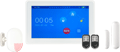 Kituri Alarmă Wireless - Kit de alarma wireless, cu comunicatie WIFI si GSM, compus dintr-un monitor de 7" TFT cu touchscreen, un senzor PIR, un senzor de usa/ fereastra si... - KR-K7
