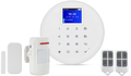 Kituri Alarmă Wireless - KR-W17 este un kit de alarma wireless, cu comunicatie GSM, WIFI, compus dintr-o unitate centrala cu taste sensibile la atingere si ecran color de 2...