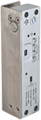 Bolturi Electrice - Minibolt electric (fail-safe) cu actiune magnetica. Suport pentru montare pe usi de sticla cu toc de sticla inclus. - YB-500U(LED)