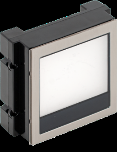 Interfoane & Videointerfoane - Modul afisaj INFO iluminat pentru posturile de apel modulare 821 cu comunicatie pe 2 fire IP sau analogic - DTH821|LB