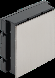 Interfoane & Videointerfoane - Modul BLANK fata metalica pentru posturile de apel modulare 821 cu comunicatie pe 2 fire IP sau analogic - DTH821|BL