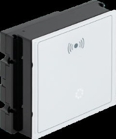 Interfoane & Videointerfoane - Modul cititor RFID EM 125KHz, MF 13.56MHz si afisaj LED matricial pentru posturile de apel modulare 821 cu comunicatie pe 2 fire IP sau analogic - DTH821|DR