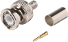 Accesorii CCTV - Pachet de 10 bucati de conectori BNCM (tata) - coaxiali, sertizabili, RG59 - BNCM-3P(P10)