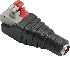 Accesorii CCTV - Pachet de 10 bucati de conectori DC female (mama) rapid cu terminale tip "push" - DCF-P(P10)