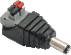 Accesorii CCTV - Pachet de10 bucati de conectori DC male (tata) cu terminale rapide tip "push" - DCM-P(P10)