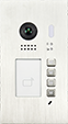 Interfoane & Videointerfoane - Post de apel video IP cu cititor de proximitate dual EM/MF si lentila Fishye, disponibil pentru 4 apartamente, montare incastrata - DH622F-S4