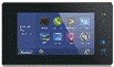 Interfoane & Videointerfoane - Post de interior video negru, cu conexiune pe 2 fire si ecran color LCD de 7" 800x480 cu touch screen - DT47MG-TD7-bk