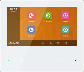 Interfoane & Videointerfoane - Post de interior video pe 2 fire, cu touchscreen si WiFi - DH482/W