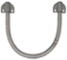 Feronerie & Accesorii Uși - Protectie cablu, din inox, aplicabila - DLK-403B