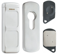 Yale & Încuietori Electrice - Protectie magnetica din Inox, antivandal pentru cilindru. Ofera o protectie suplimentara pentru - DORCAS-MG-100