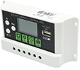 Control Acces & Pontaj - Regulator-controler solar PWM 10A 12V/24V, port USB si LCD este utilizat pentru incarcarea bateriilor in sistemul fotovoltaic - KYZS-10A