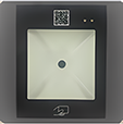 Cititoare Control Acces - Scaner coduri QR cu cititor RFID integrat Mifare 13.56Mhz - ACC-ER-QR500-PRO-B