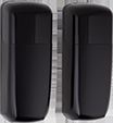 Bariere, Turnicheți & Parcare - Set fotocelule IR compus din emitator cu alimentare pe baterii si receptor cablat pentru sisteme de automatizare - YS122-Y