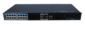 Rețelistică & PoE - Switch 16 porturi POE+ cu management L2 destinat in special sistemelor de securitate - UTP7216E-POE-L2